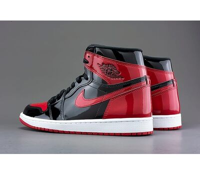 Shoes AIR JORDAN 1 RETRO HIGH OG PATENT BRED Victoria Steps Shoe Collection