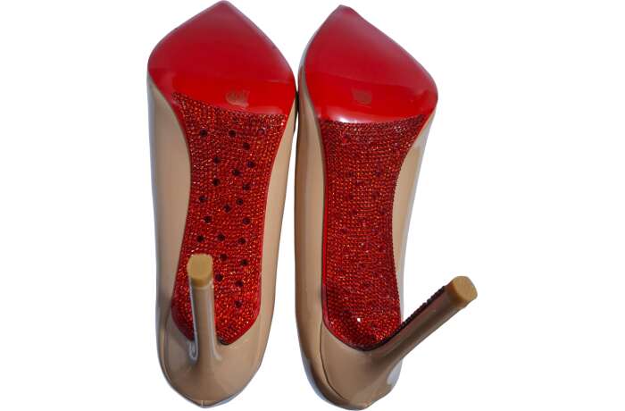 Red Shoe Sole Heel - Image 10