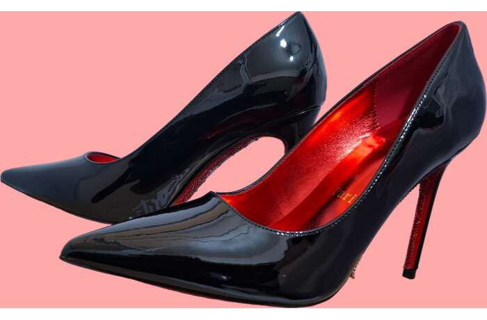 Red Shoe Sole Heel - Image 2