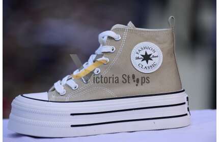 Converse High Top Double Sole Leather 5