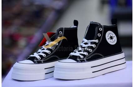 Converse High Top Double Sole Leather 4