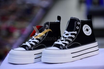 Converse High Top Double Sole Leather 4
