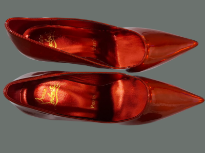 Red Shoe Sole Heel - Image 4