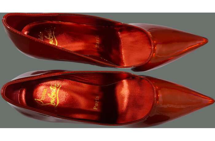 Red Shoe Sole Heel - Image 4