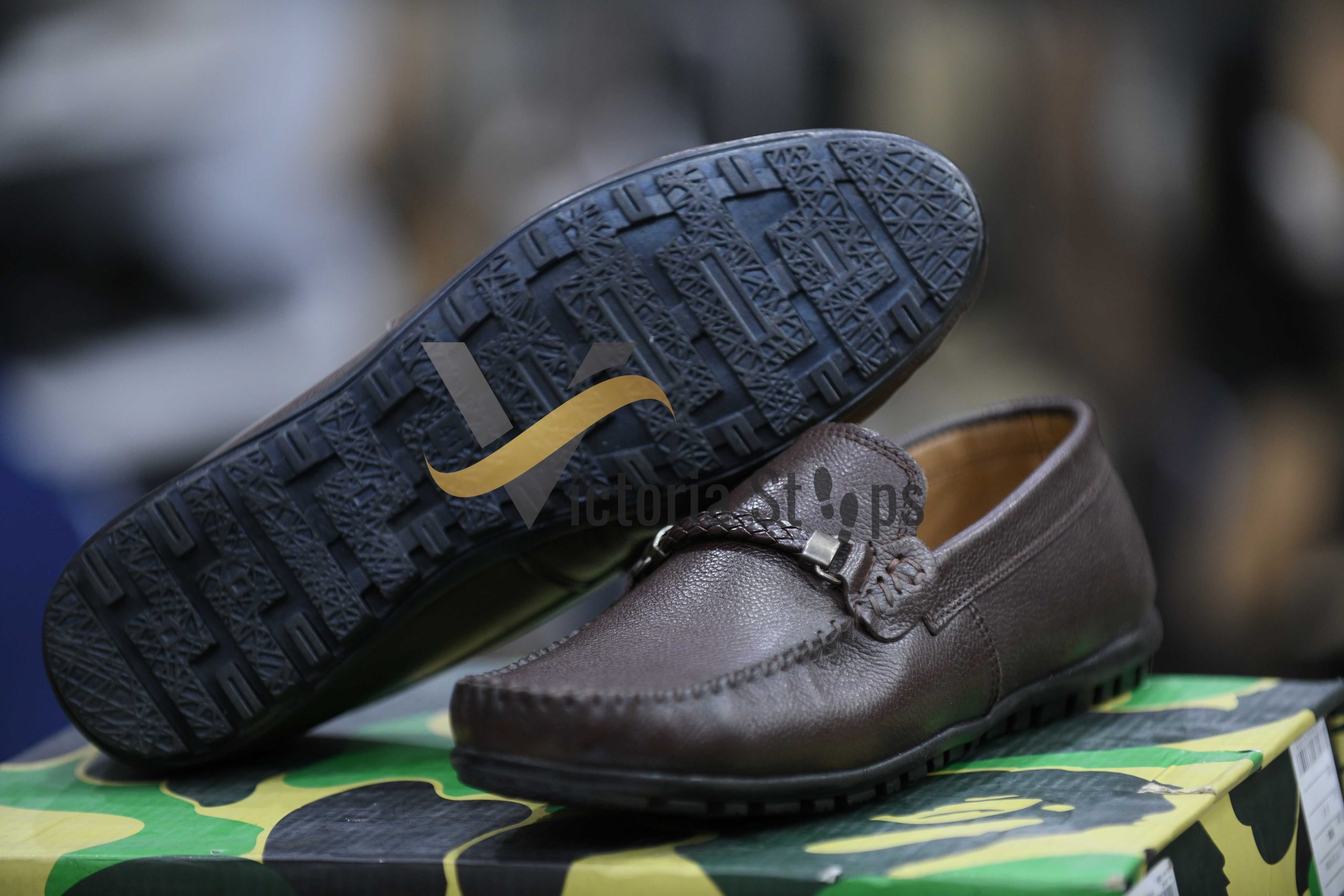 Pampa Men’s Official Leather Loafers 6 Pampa Men's Official Leather Loafers - Image 1